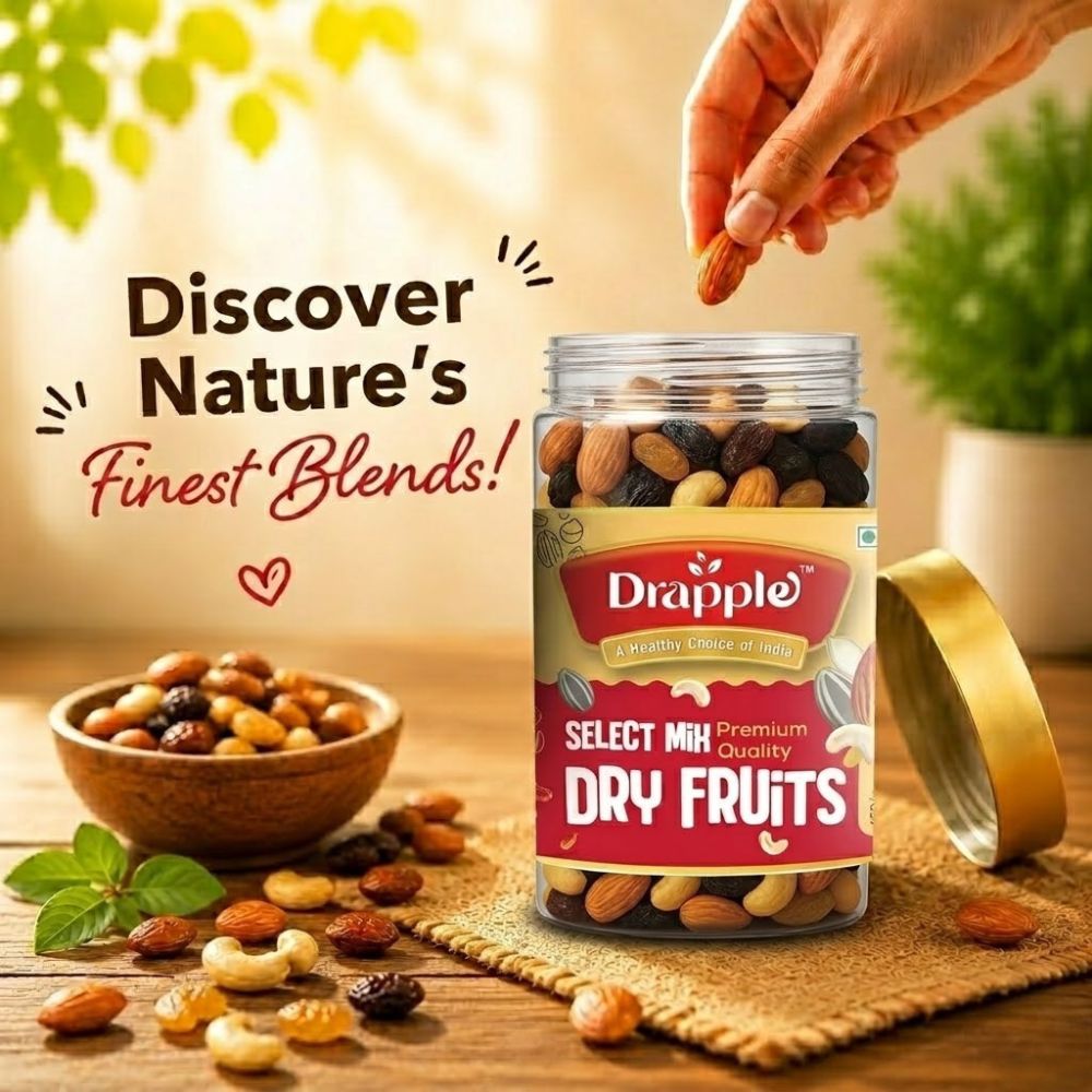 Drapple Select Mix Premium Dry Fruits – 450g