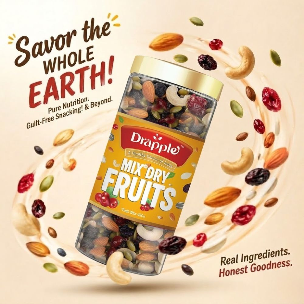 Drapple Premium Mix Dry Fruits β 450g