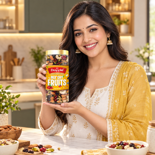 Drapple Select Premium Mixed Dry Fruits – 450 g Jar