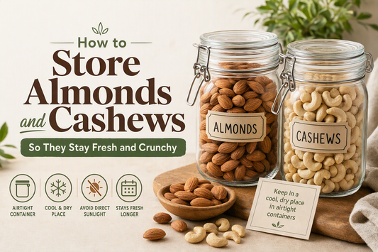 How to Store Almonds and Cashews So They Stay Fresh and Crunchy