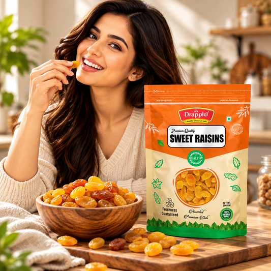 Drapple Rich Almonds (Badam)  – Premium Quality Almonds (250g Pouch)