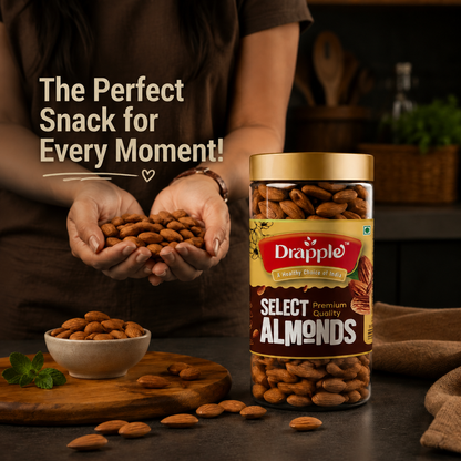 Drapple Select Premium Almonds – 450g
