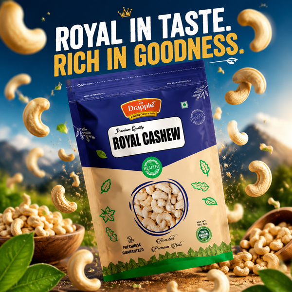 Drapple Royal Cashew – Premium Quality (250g)