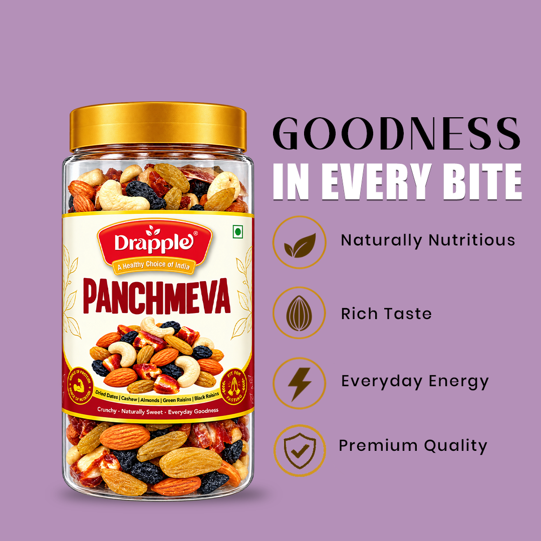 Drapple Panchmeva | Mix Dry Fruits & Nuts
